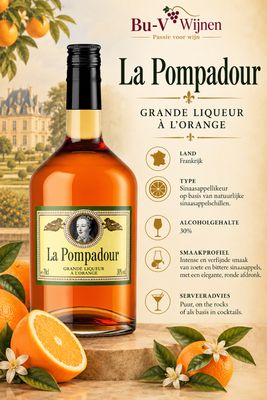 Pompadour - Liquer d'Orange - 38% - 70cl