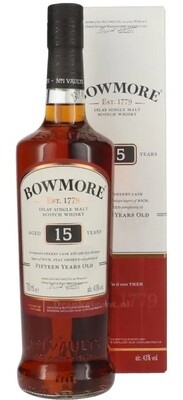 Whisky - Bowmore - 15y - 43% - 70cl