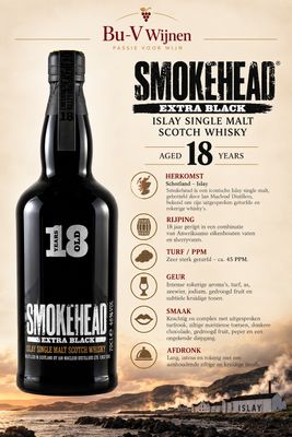 Whisky - Smokehead - 18y - 46% - 70cl