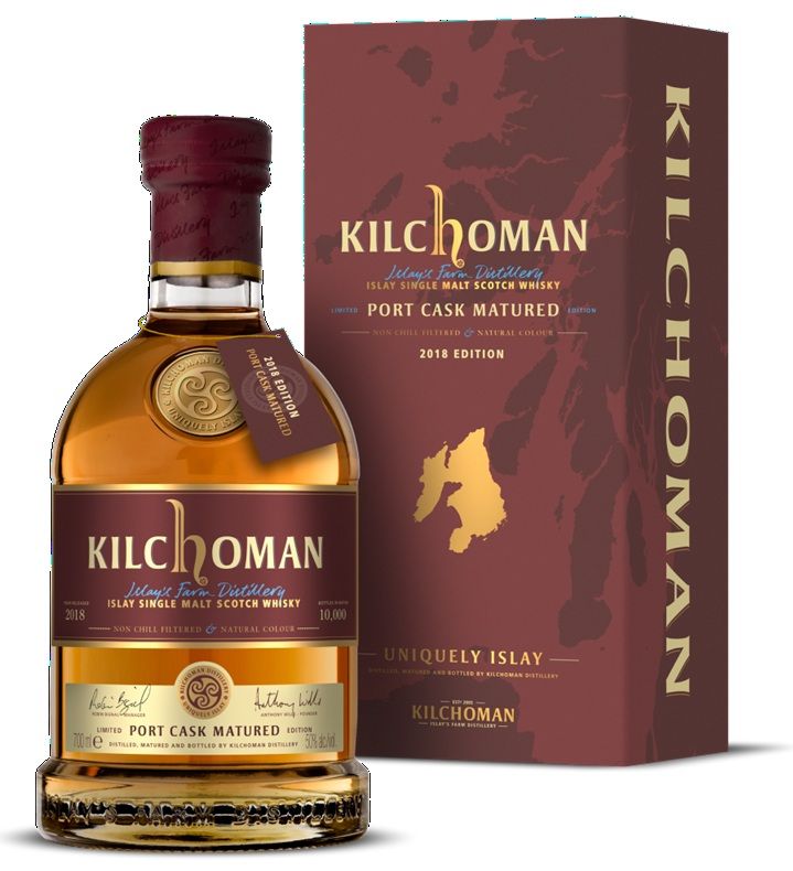 Whisky - Kilchoman - Port Matured - 2018 - 50% - 70cl