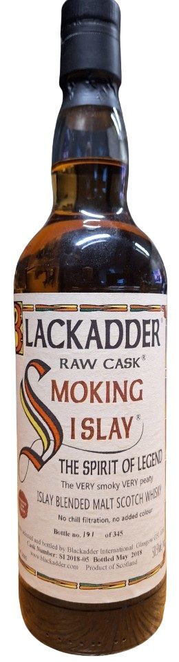 Whisky - Smoking Islay - Sherry Cask - Blackadder - 58,5% - 70cl