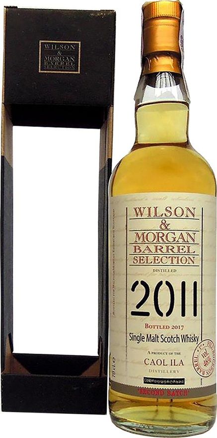 Whisky - Caol Ila - Wilson & Morgan - 2011 - bottled 2019 - 46% - 70cl