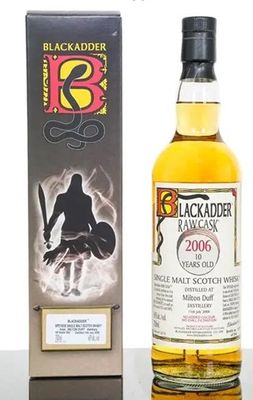Whisky - Milton Duff - 2006 - Blackadder - 60% - 70cl
