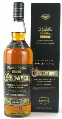 Whisky - Cragganmore - Distillers Edition - 2004 - 40% - 70cl