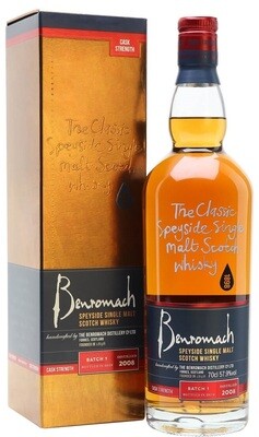 Whisky - Benromach - 2008 - cask Strenght - 60,7% - 70cl