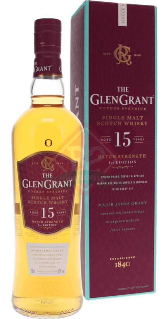 Whisky - The Glen Grant - 15y - 50% - 70cl Whisky - The Glen Grant - 15y - 50% - 70cl