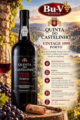 Porto - Castelhino - Vintage - 1999 - 20% - 75cl