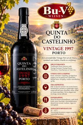 Porto - Castelhino - Vintage - 1997 - 20% - 75cl