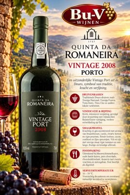 Porto - Quinta da Romaneira - Vintage - 2008 - 19,5% - 75cl - (P)