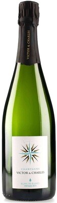 Champagne - Victor & Charles - Blanc de Blancs - Brut - 75cl - (P)