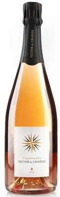 Champagne - Victor & Charles - Rosé - Brut - 75cl - (P)