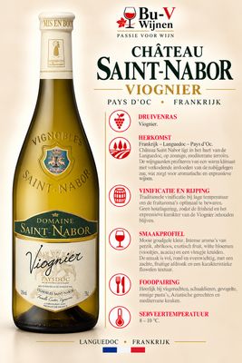 Viognier - Domaine Saint Nabor - 75cl