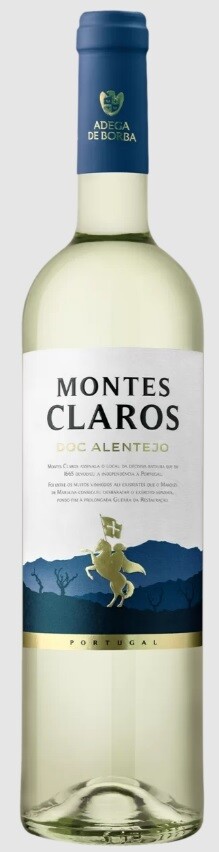 Branco - Montes Claros - Colheita - Wit - Adega de Borba - 2020 - 75cl - (P)