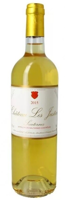 Chateau Les Justices - Sauternes - 2012 - 75cl - (P)