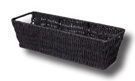 Mand - Stokbrood - zwart - 34x11x9cm*
