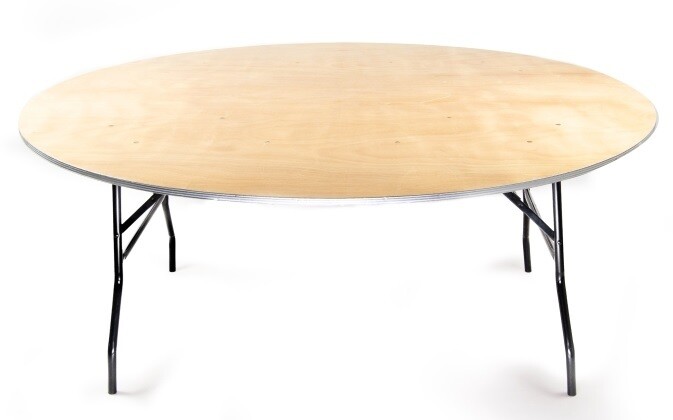 Location - Table Ronde - Diamètre 180cm - pour 10 personnes max