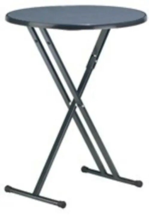 Huur - Partytafel - rond - Laurus - d85/h110 - antraciet