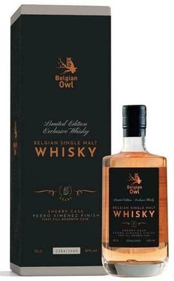 Whisky - Belgian Owl - 5y - Pedro Ximenez finish - 46% - 50cl