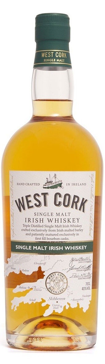 Whiskey - West Cork - Single Malt - 40% - 70cl