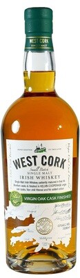 Whiskey - West Cork -  Virgin Oak Cask - 43% - 70cl