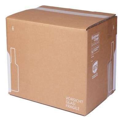 Verzendingsdoos 12 flessen 75cl