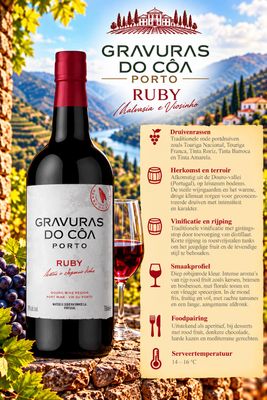 Porto - Gravuras do Côa - Ruby - 19% - 75cl
