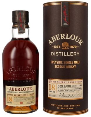 Whisky - Aberlour - 18y - Double Sherry Cask - 43% - 70cl