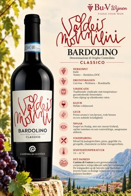 Bardolino Classico - Val dei Molini - 2023 - 75cl
