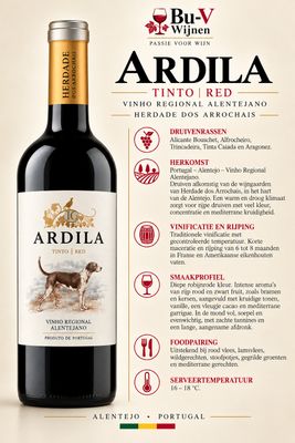 Ardila - Rood - Herdade dos Arrochais - 2023 - 75cl