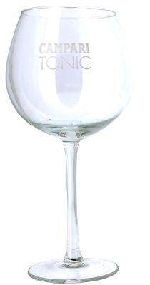 Glas - Campari Tonic - op voet - 58cl