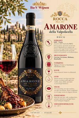 Amarone Della Valpolicella - Rocca - 2018 - 75cl