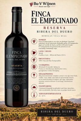 Reserva - Finca El Empecinado - 2018 - 75cl