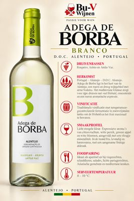 Adega de Borba - BB - Wit - Colheita - 2024 - 75cl - (P)