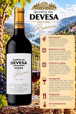 Quinta da Devesa - Tinto - Reserva - 2021 - 75cl