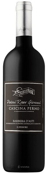 Barbera d'Asti Superiore - Cascina Perno - Poderi Rosso Giovanni - 2023 - 75cl