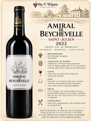 Amiral de Beychevelle - 2022 - 75cl