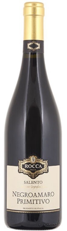 Negroamaro / Primitivo - Salento - Rocca - 2024 - 75cl