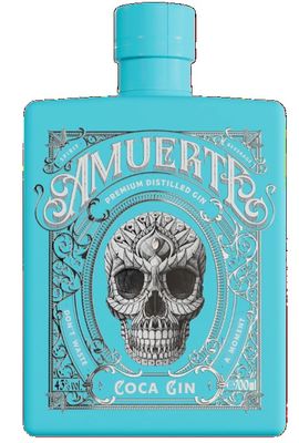 Gin - Amuerte - CocaLeaf - Light Blue - 43% - 70cl