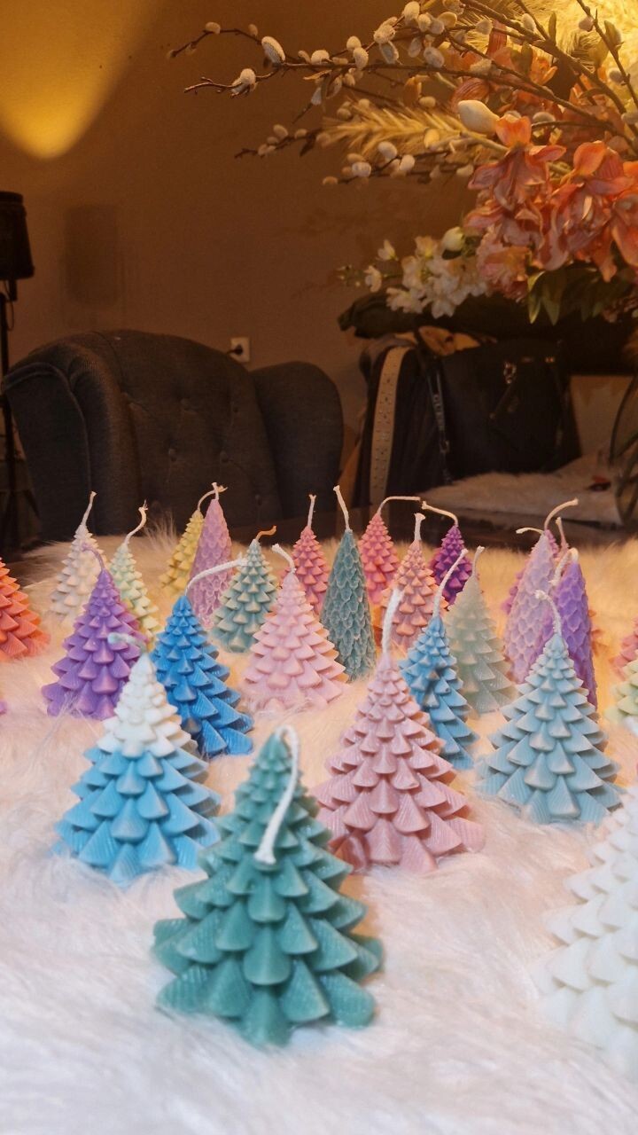 Kerstboom kaars