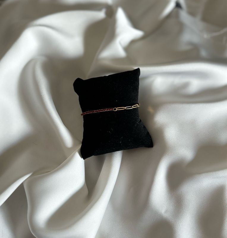 Schakel armband zirkoon