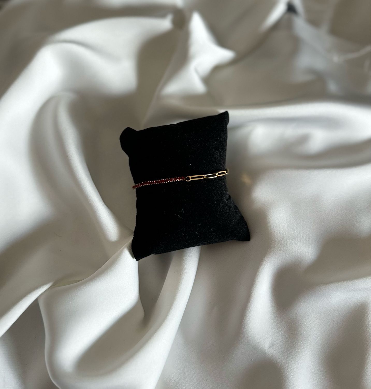 Schakel armband zirkoon