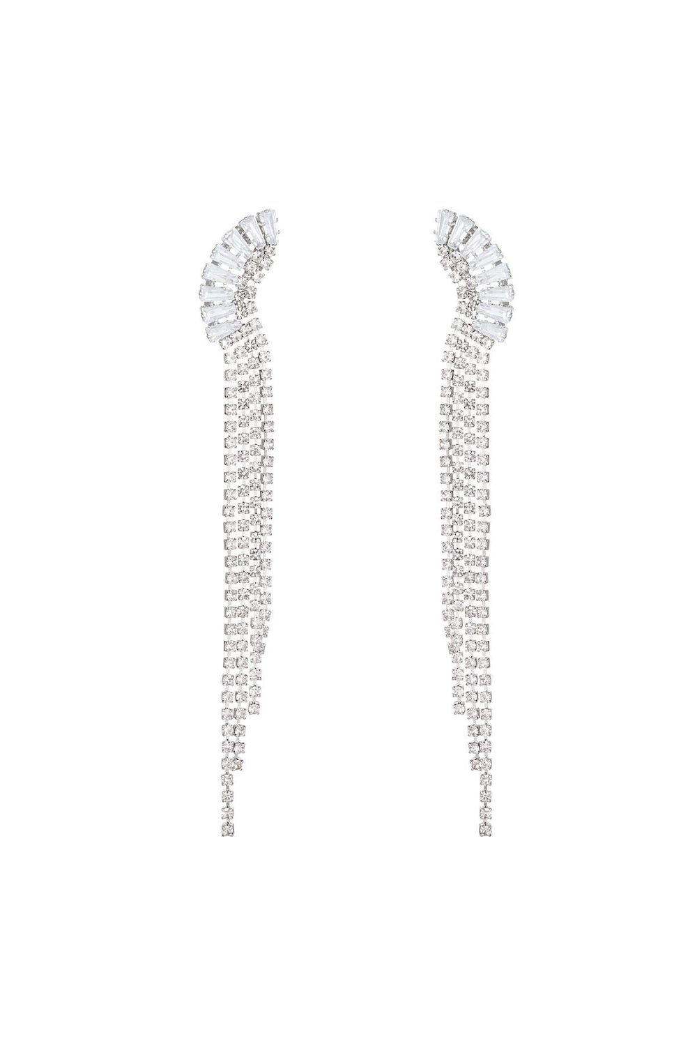 Zirconia elegance oorbellen