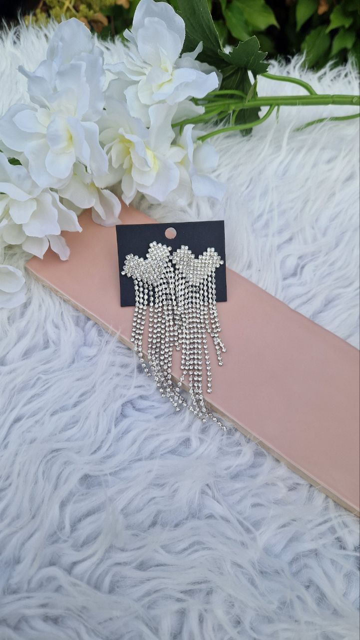Heart sparkle oorbellen
