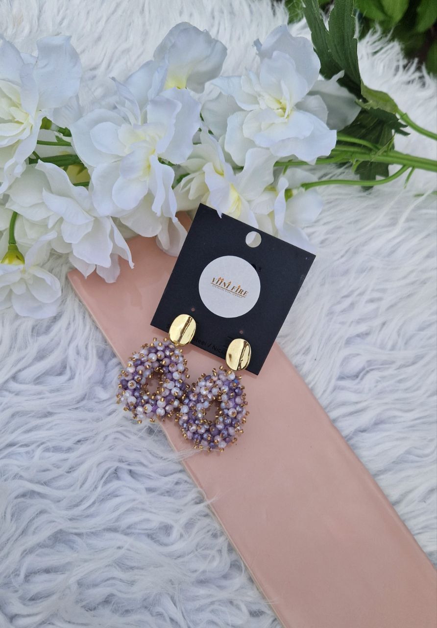 Luxe circles oorbellen