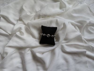 Statement armband - Zilver