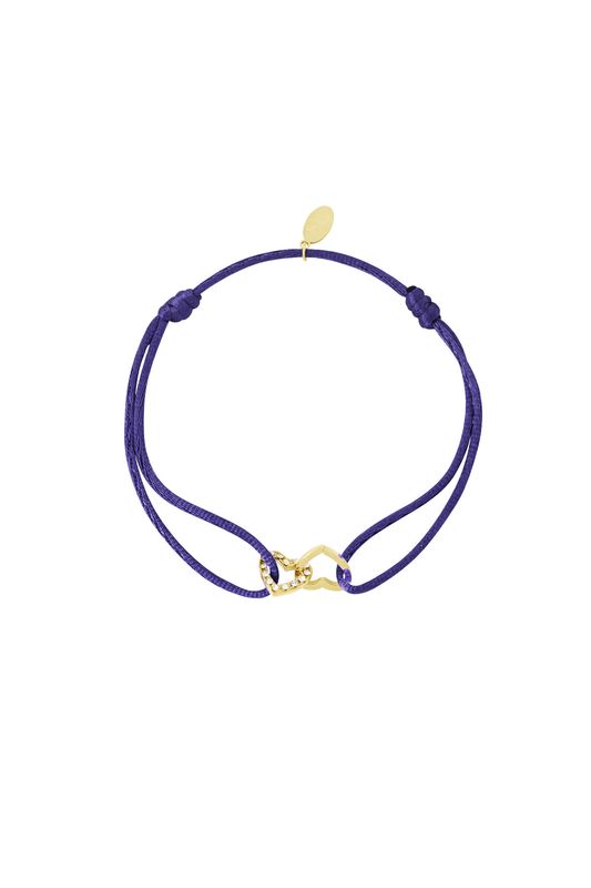 Golden Bond Armband - Navy