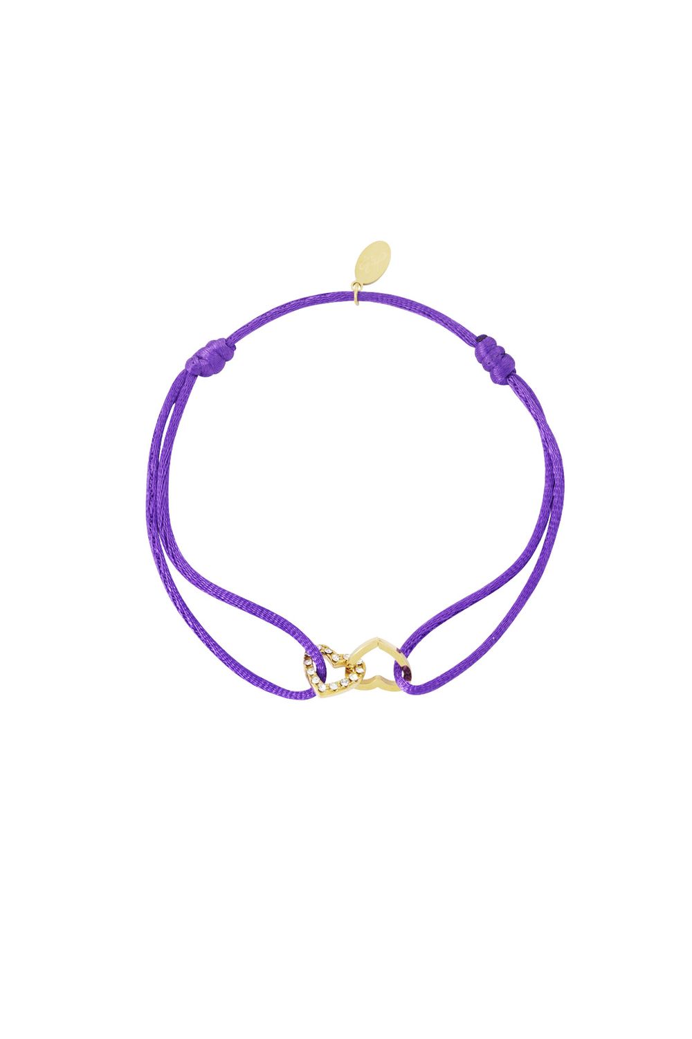 Golden Bond Armband - Lavendel