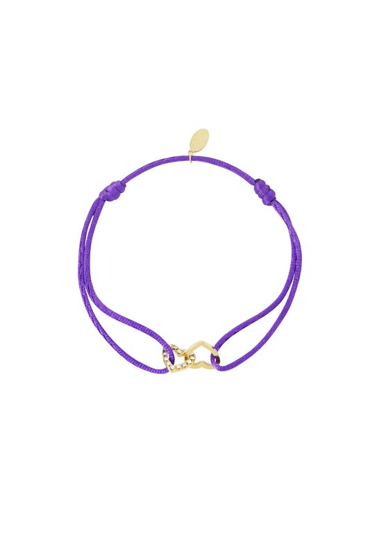 Golden Bond Armband - Lavendel