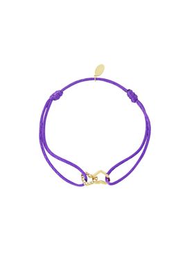 Golden Bond Armband - Lavendel