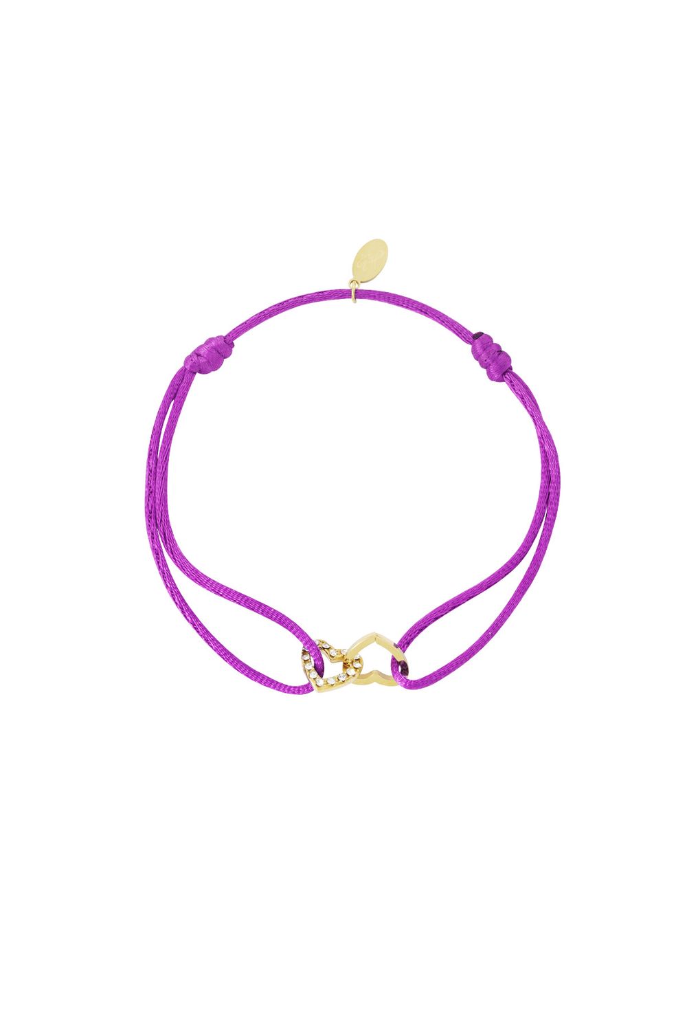Golden Bond Armband - Fuchsia